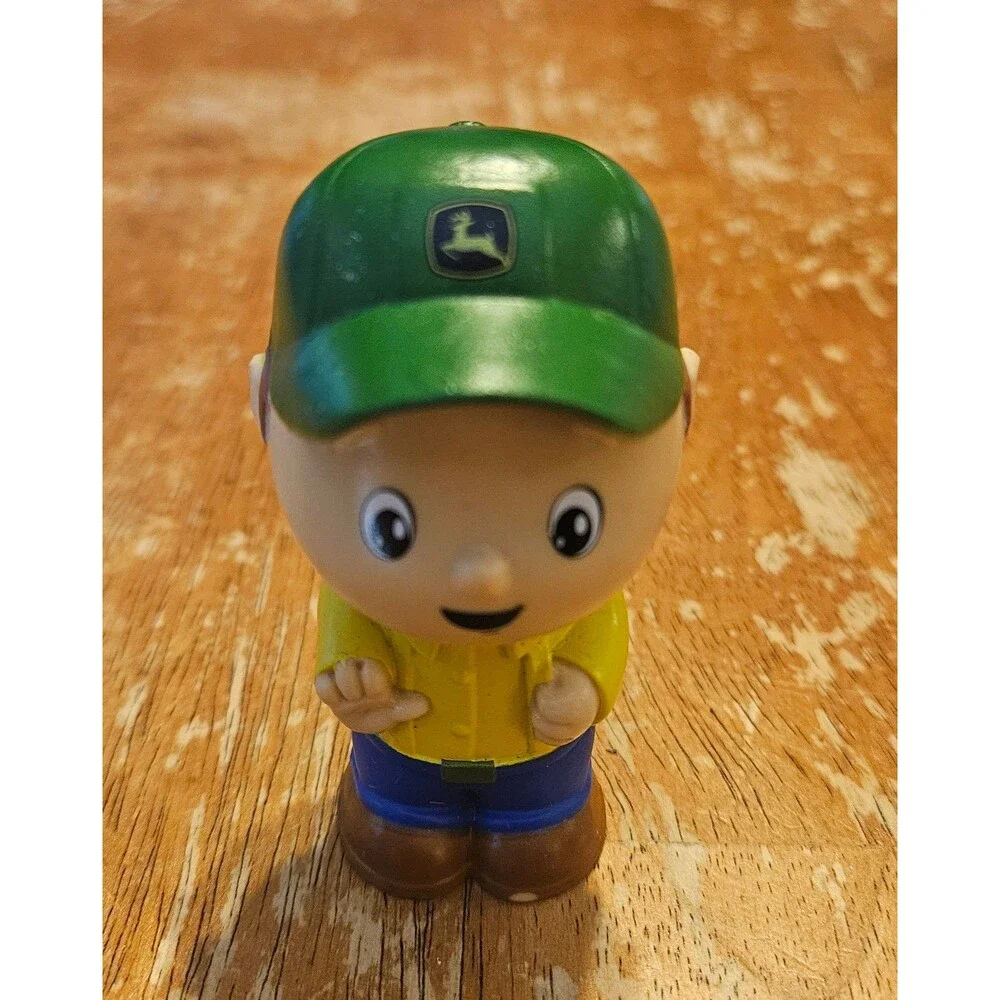 John Deere Farmer Boy Children's Kids Toy Pretend Play Little People Figurine